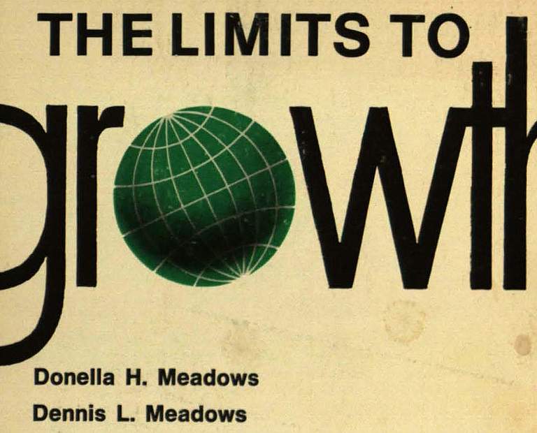 Buchcover "The Limits to Growth" ("Die Grenzen des Wachstums") © Club of Rome