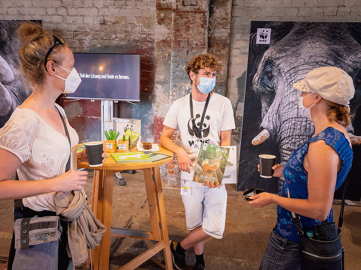 Der WWF auf dem Schleswig-Holstein Musik Festival © Eberhard Schorr / WWF Der WWF auf dem Schleswig-Holstein Musik Festival © Eberhard Schorr / WWF