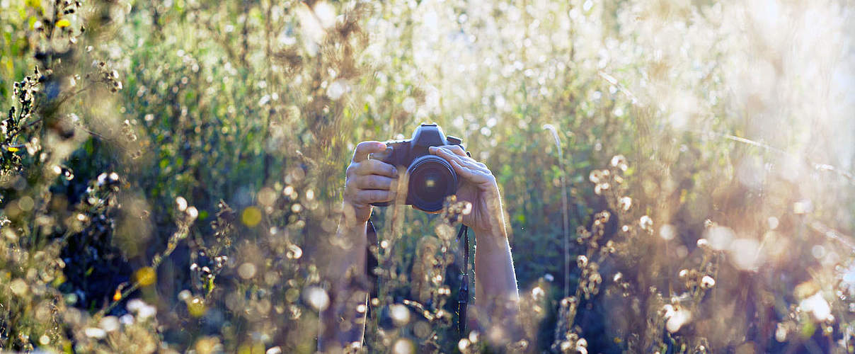 Fotoaktion zum Schutz der Artenvielfalt © MarinaZg / iStock / gettyimages