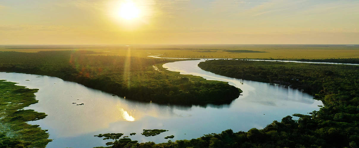 Fluss in Pantanal © Gianfranco Mancusi / WWF Brazil