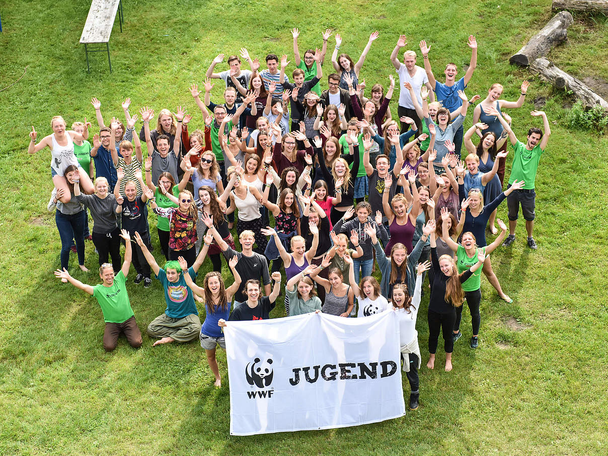 WWF Jugend Gruppenfoto © Peter Jelinek / WWF