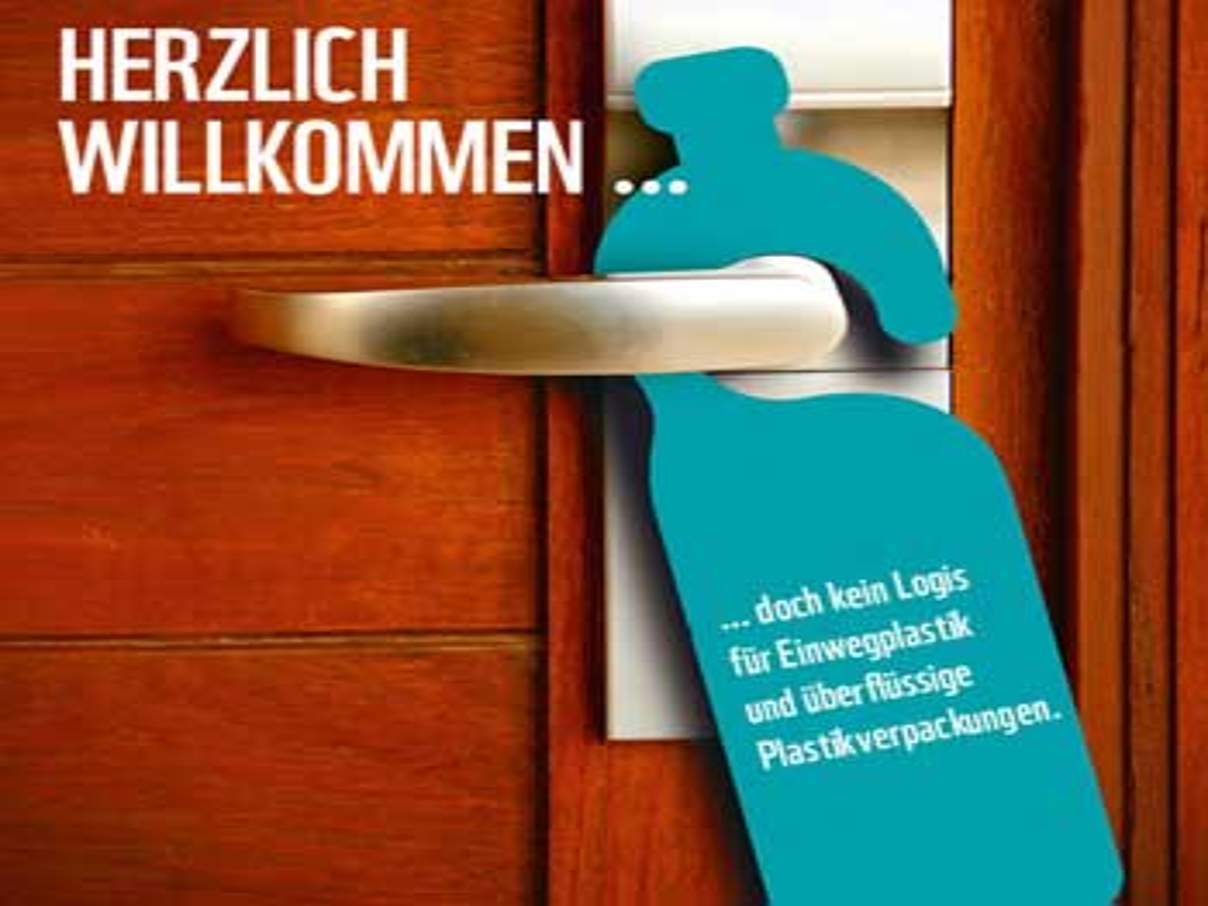 350 plastikfreies hotel WWF Plastik ist Gift für die Natur © WWF