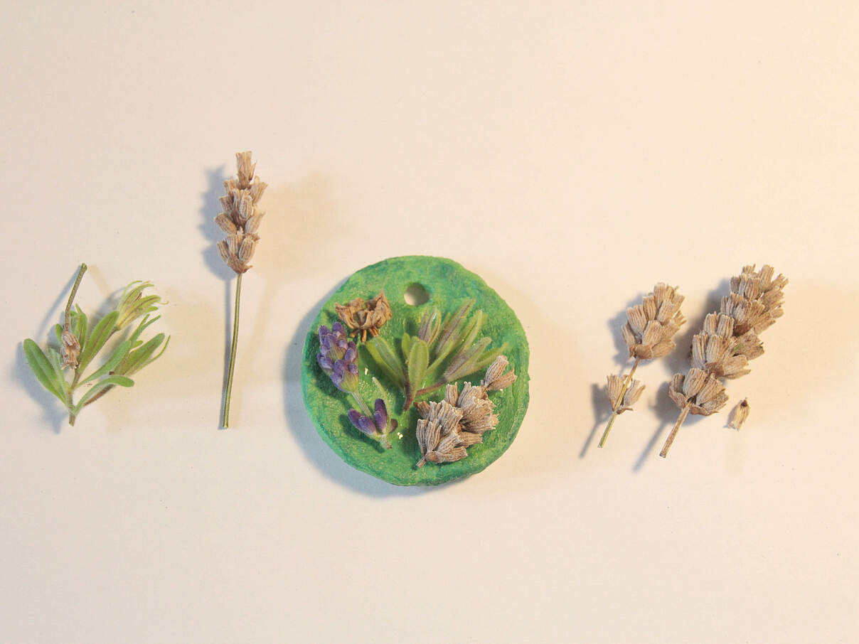 Urwald-Amulett basteln