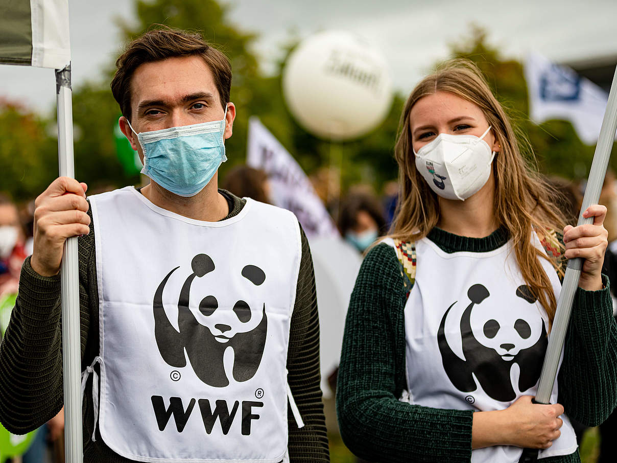 Klimastreik am 24.09.2021 in Berlin © Jörg Farys / WWF