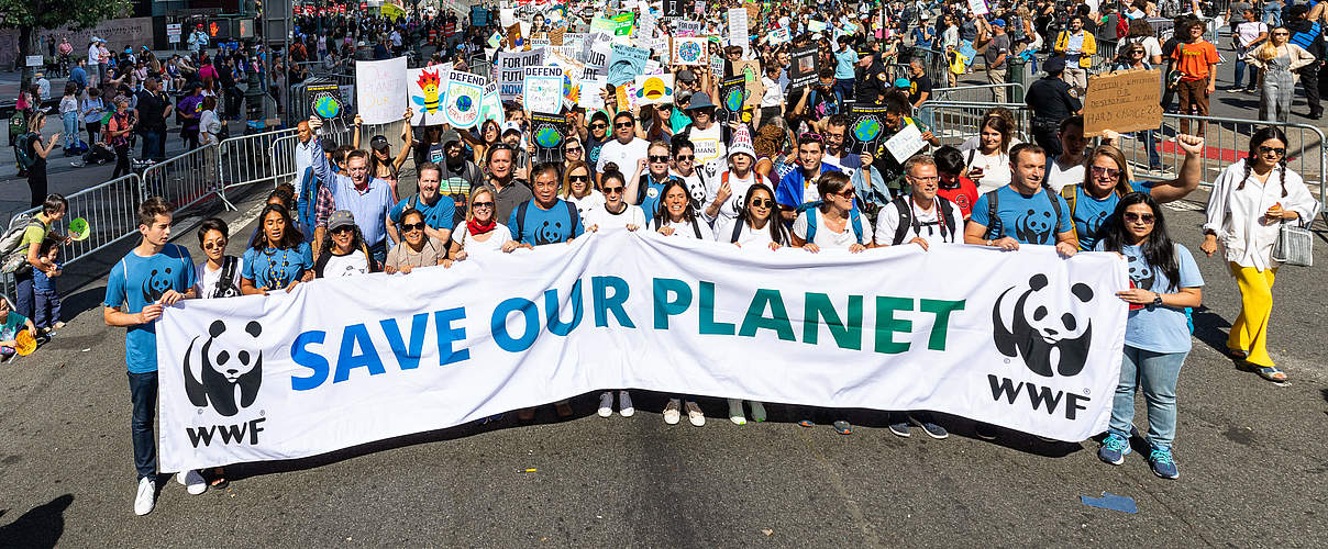 Climate March 2019 in New York © WWF-US / Keith Arnold