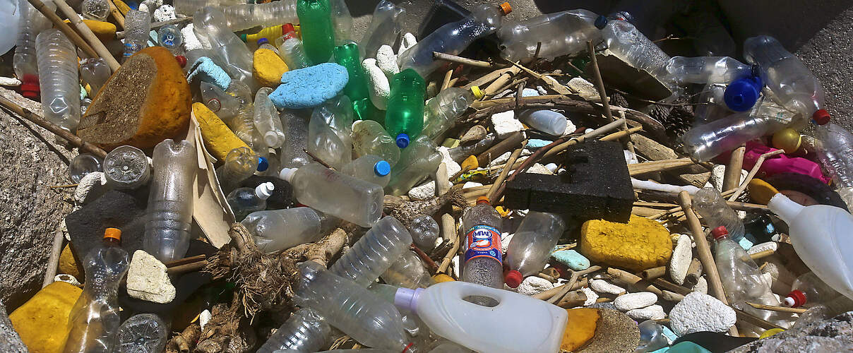 Verpackungsmüll © Milos Bicanski / WWF-UK