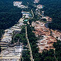Goldmine in der Tapajós Region, Amazon, Brasilien © Chris J Ratcliffe / WWF-UK