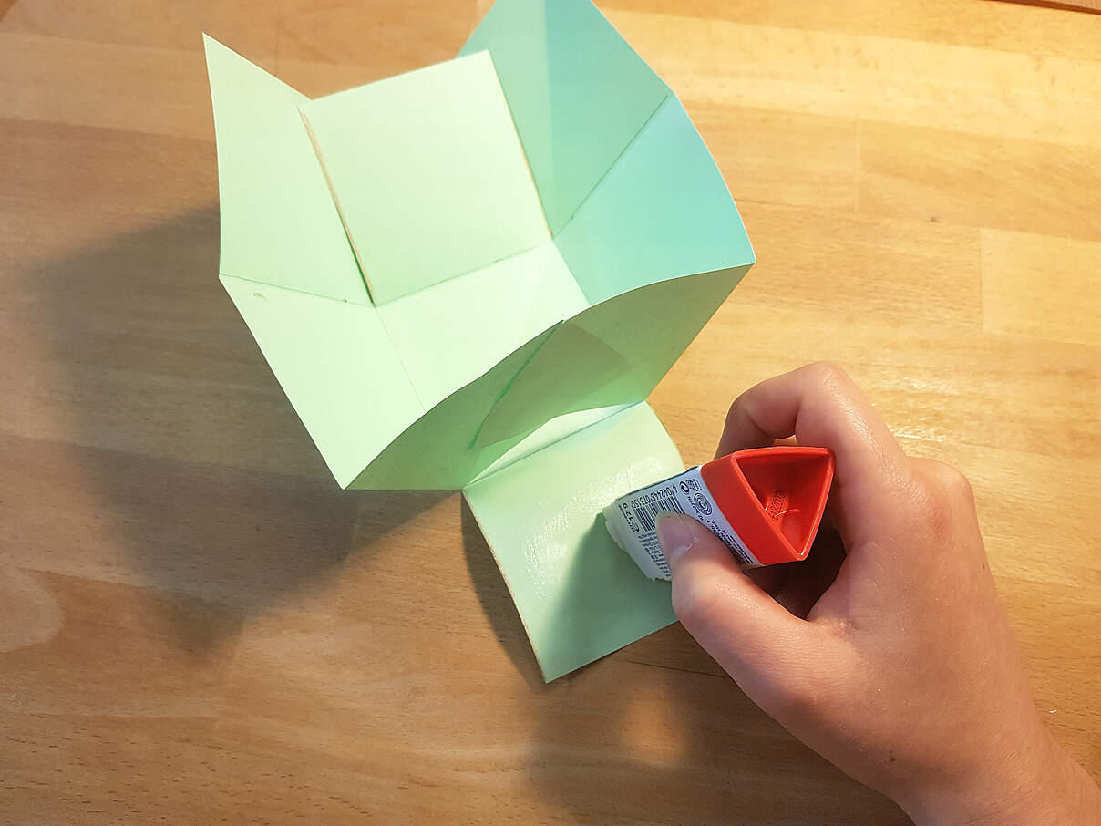 Osterkörbchen basteln 