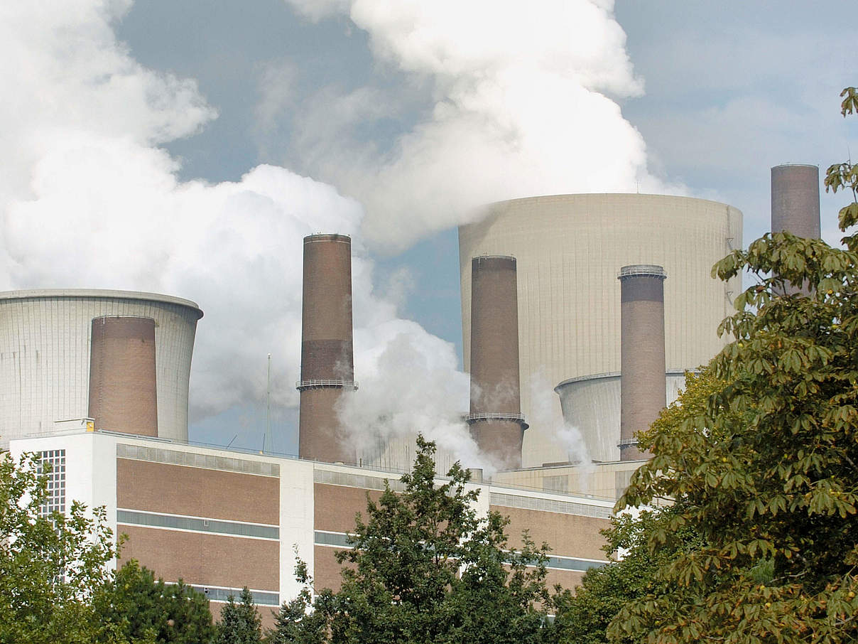 RWE Kraftwerk in Nordrhein-Westfalen © Andrew Kerr / WWF