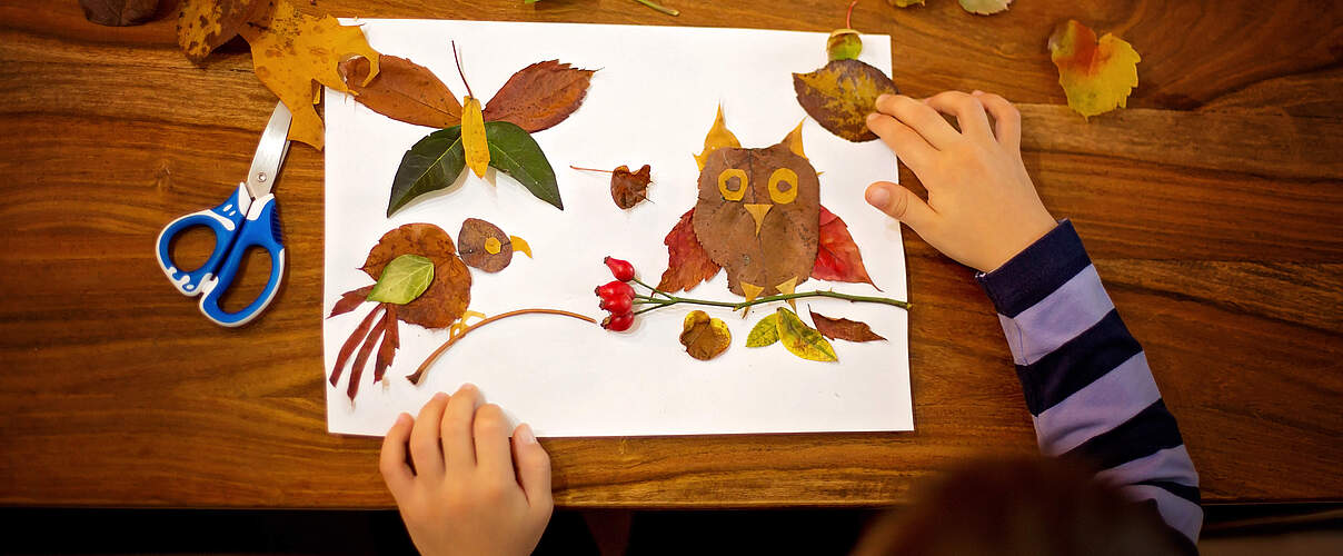 Basteltipp Blättertiere