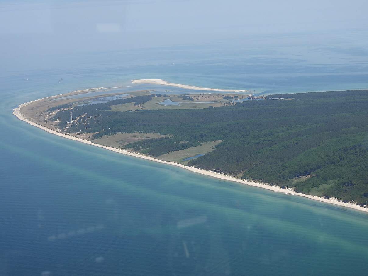 Luftbild vom Darßer Ort 