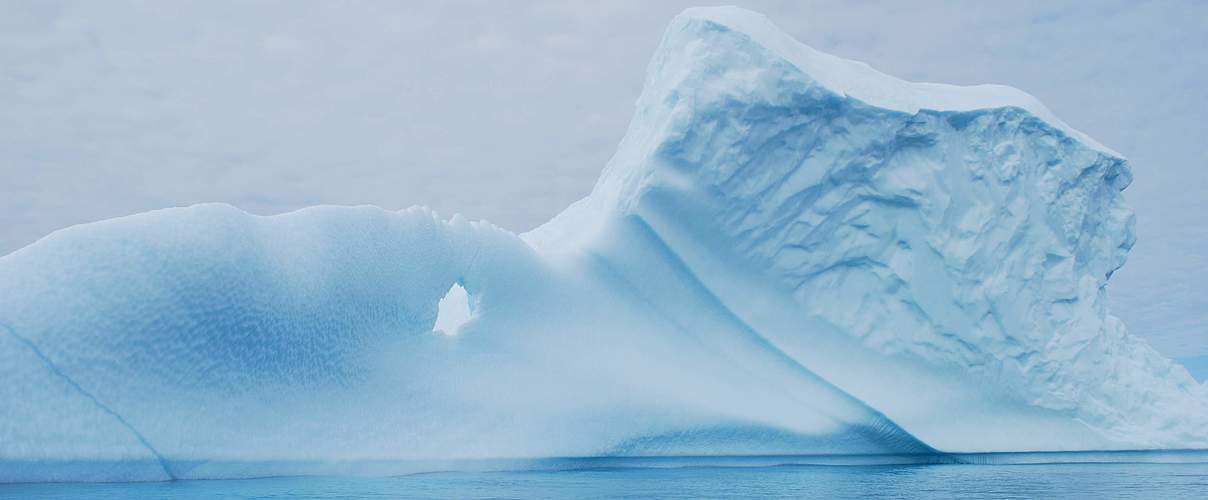 Eisberg in der Arktis © Zoe Caron / WWF Kanada