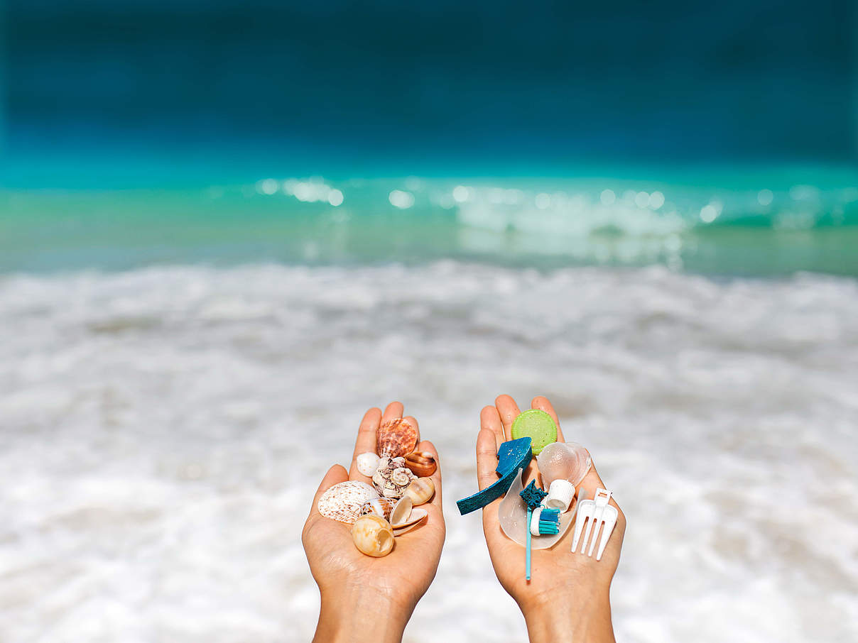 Plastik am Strand © Getty Images