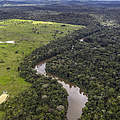 Drohne zeigt die Entwaldung am Uru Eu Wau Wau - Gebiet © Marizilda Cruppe / WWF UK