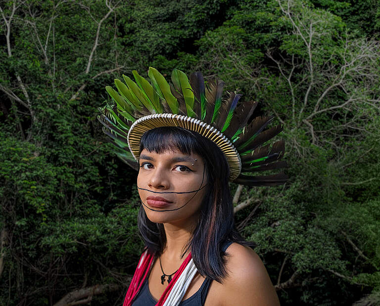 Txai Suruí © Mboakara Uru Eu Wau Wau / WWF-Brazil