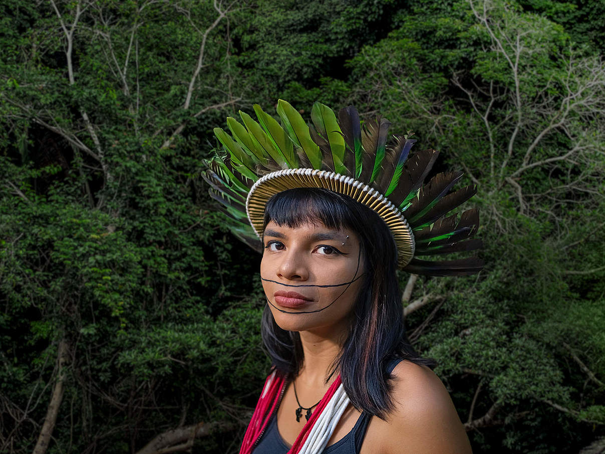 Txai Suruí © Mboakara Uru Eu Wau Wau / WWF Brazil Txai Suruí © Mboakara Uru Eu Wau Wau / WWF Brazil