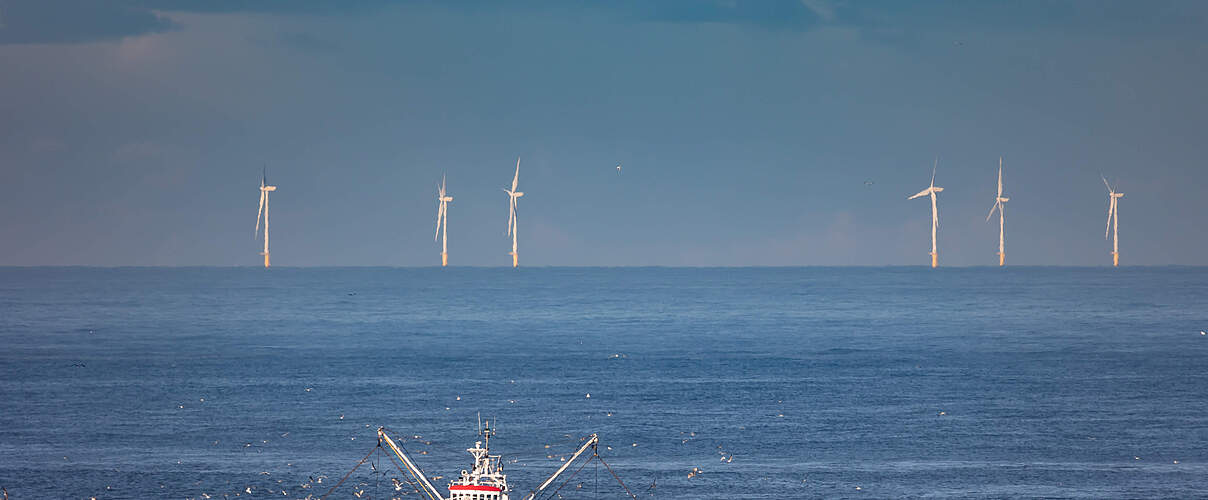 Kutter mit Schleppnetzen © JK / iStock / Getty Images