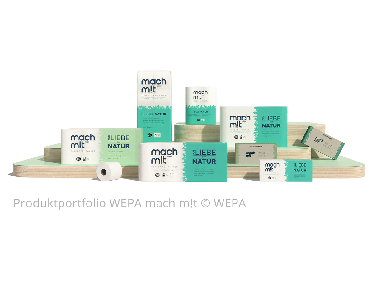 Produktportfolio WEPA mach m!t © WEPA