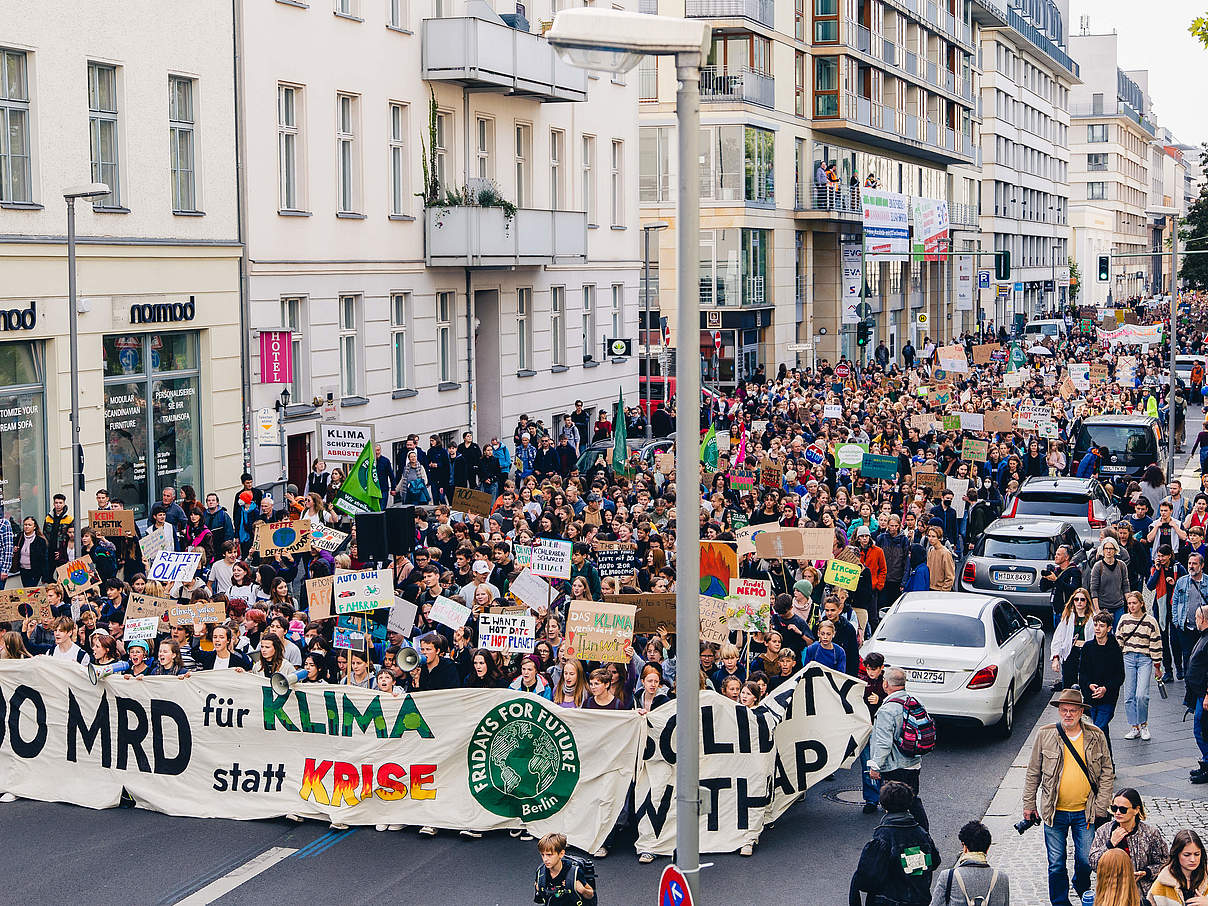 Klimastreik 2022: Anfang des Streiks mit Luisa Neubauer