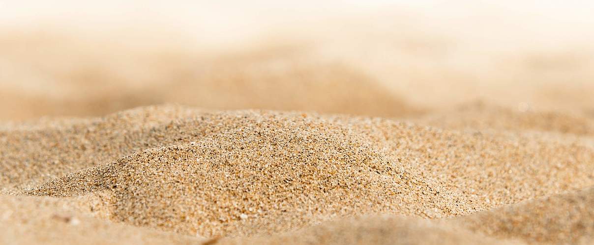 Sand ein begehrter Rohstoff © Thinkstock Photos