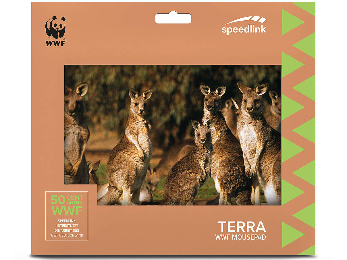 WWF-Mousepad aus der TERRA-Reihe © Speedlink