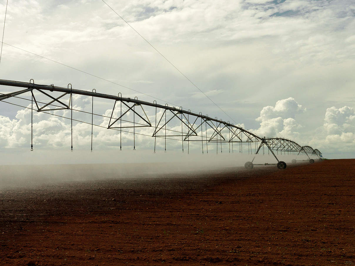 Bewässerungsanlage in Brasilien © Peter Caton / WWF UK