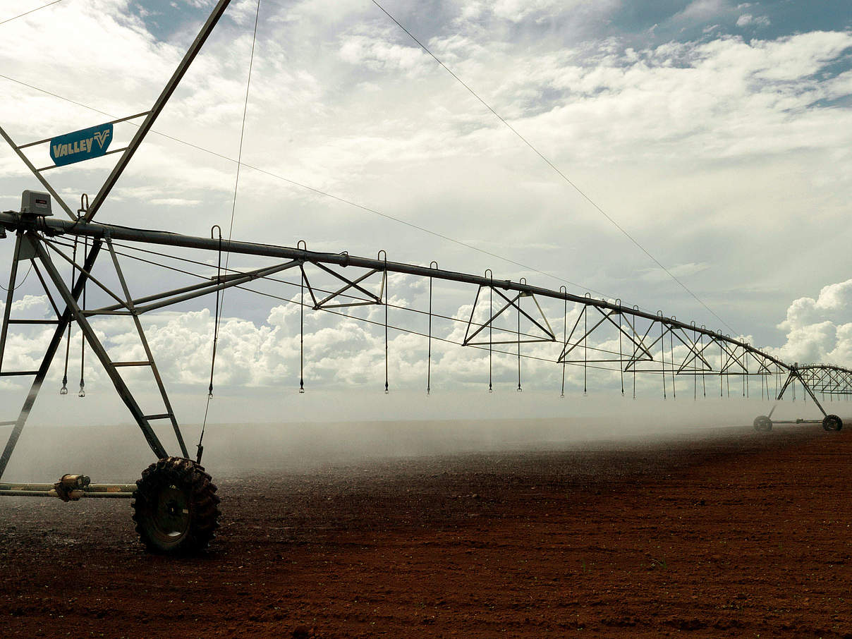 Bewässerungsanlage in Brasilien © Peter Caton / WWF UK