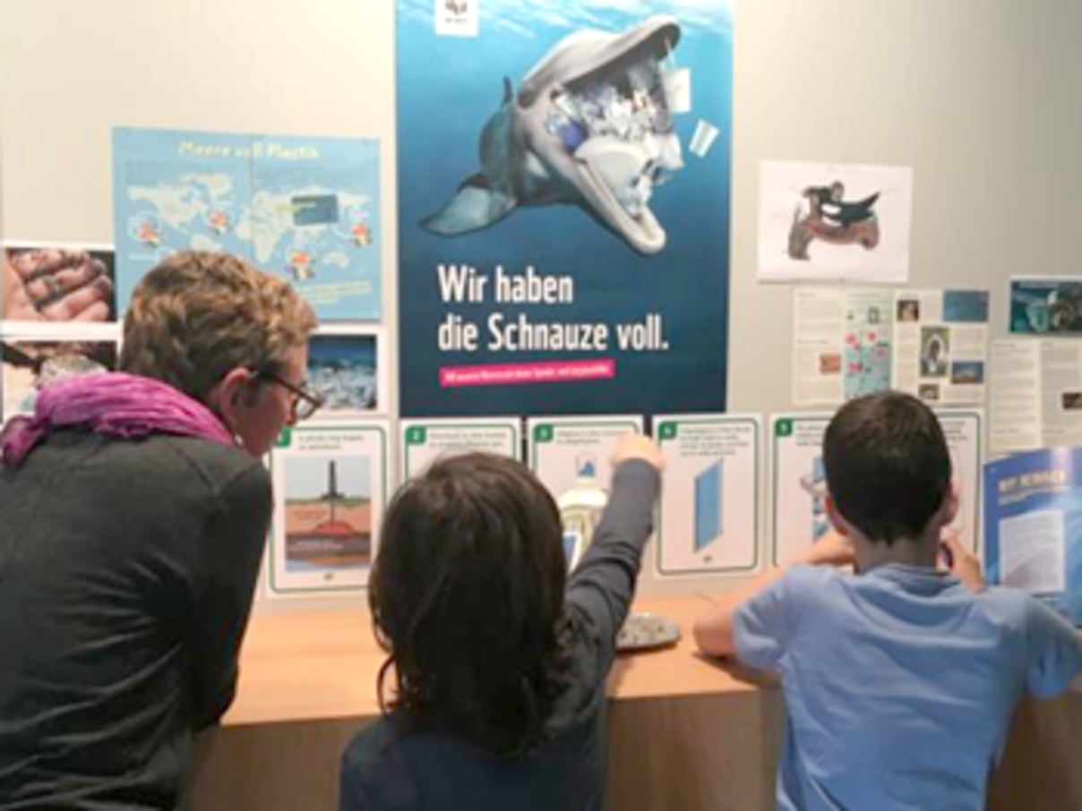 Plastik Aktion Montessori Schule Riemerling © WWF Plastik Aktion Montessori Schule Riemerling © WWF