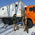 Der Tiger-Rettungswagen im Fernen Osten Russlands © WWF Russland