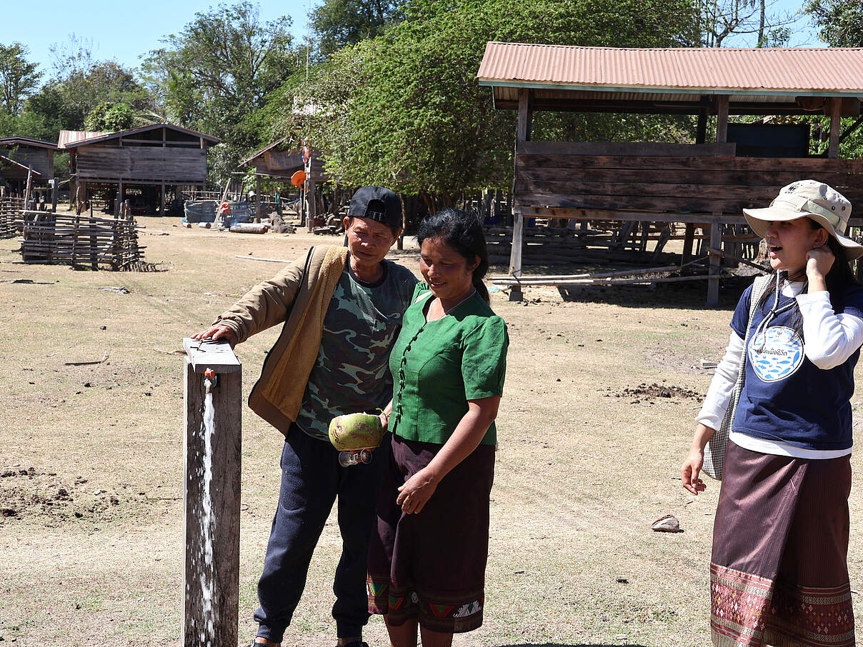 Wasserversorgung in Tang Alai, Laos