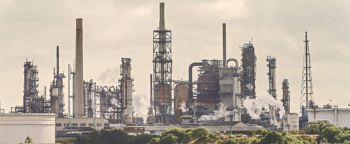 Petrochemie-Anlage in Southampton UK