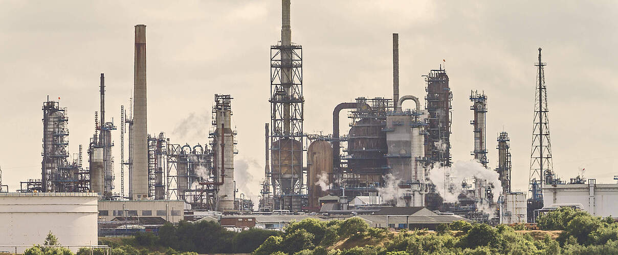 Petrochemie-Anlage in Southampton UK