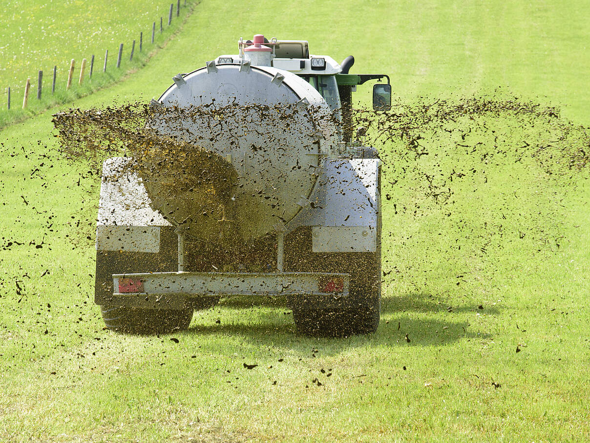 Überdüngung in der Landwirtschaft © filmfoto / iStock / Getty Images Überdüngung in der Landwirtschaft