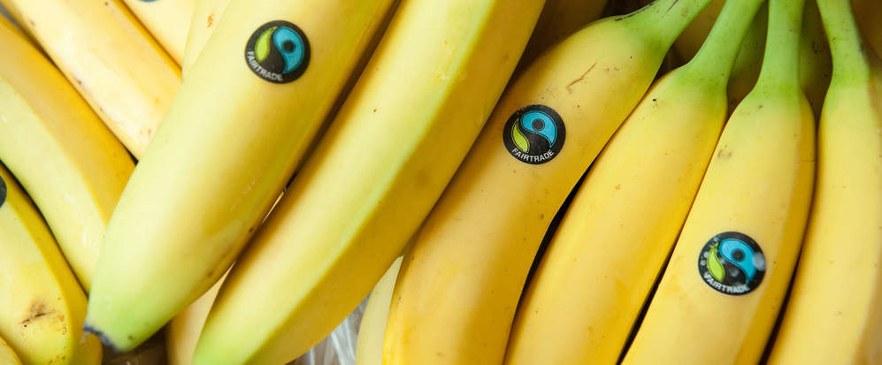 Fairtrade-Bananen © WWF / Richard Stonehouse