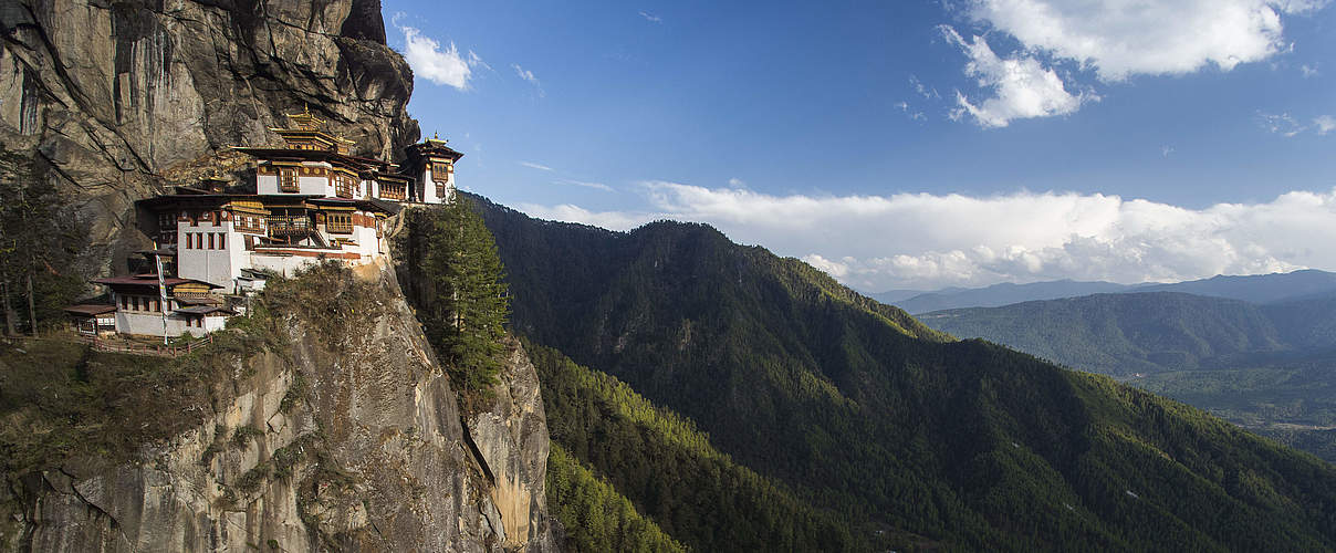 Paro Taktsang-Kloster in Bhutan © Emmanuel Rondeau / WWF-UK 