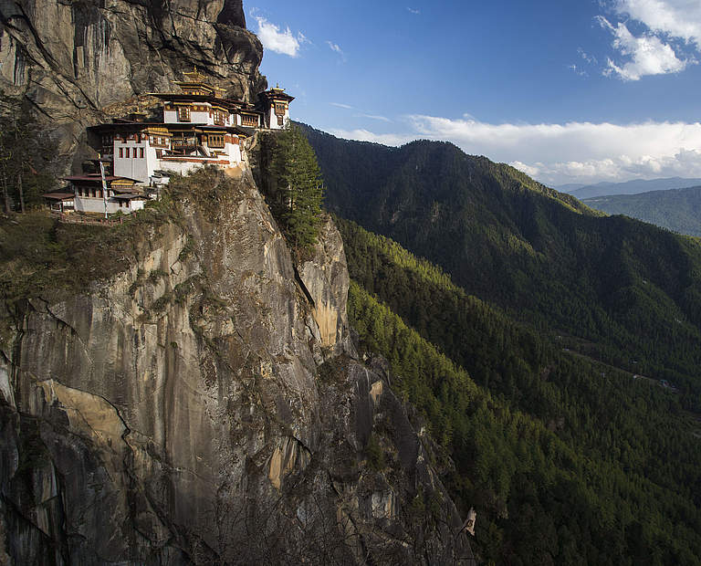 Paro Taktsang-Kloster in Bhutan © Emmanuel Rondeau / WWF-UK 