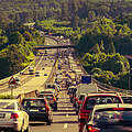 Stau auf der Autobahn @ Tim Siegert-batcam / iStock / Getty Images