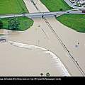 Hochwasser auf der Autbahn A8 bei Bernau © Melanie Haft / Nautilus-Film