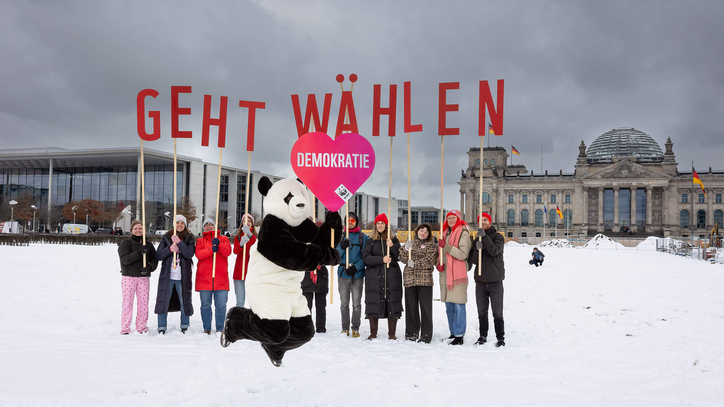 Klimastreik am 14.02.2025 © Jörg Farys / WWF