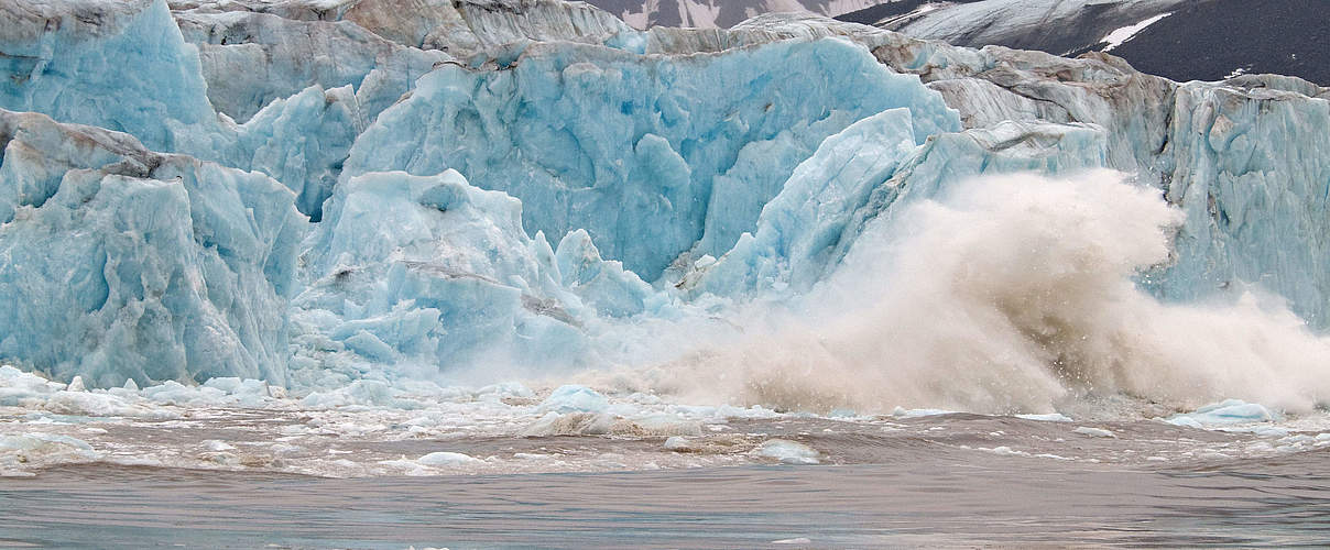 Eisschmelze im norwegischen Spitzbergen © Steve Morello / WWF