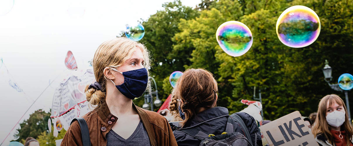 Protest für Klimaschutz in Berlin © Andi Weiland / WWF