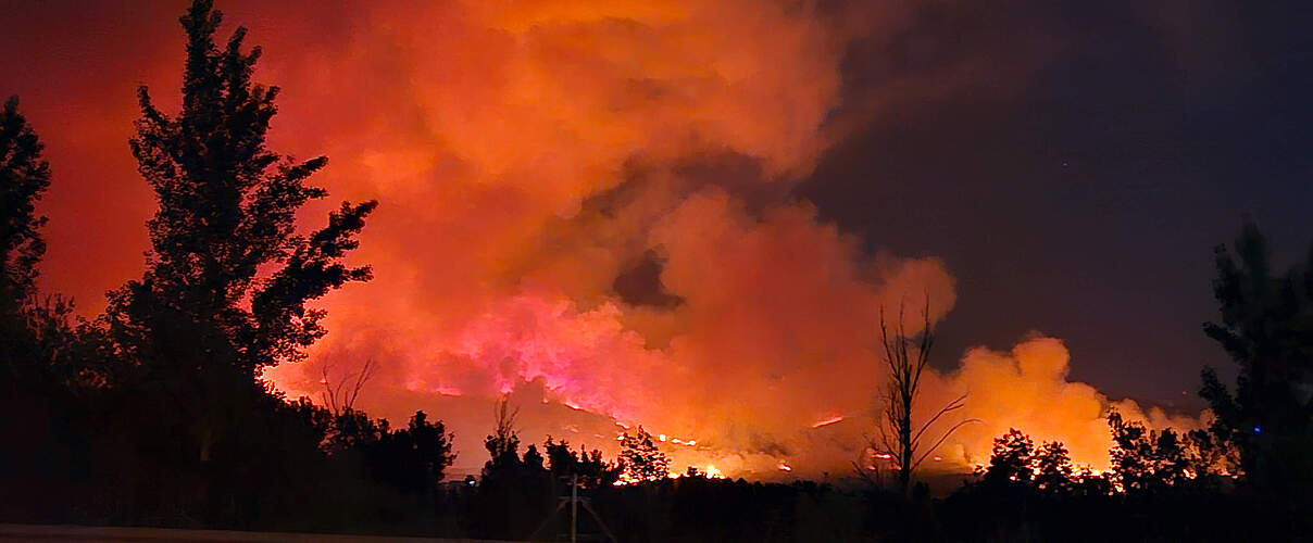 Waldbrand in Spanien 