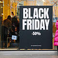 Black Friday Schaufenster