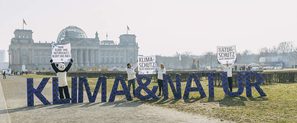 WWF Aktion-Bundestag