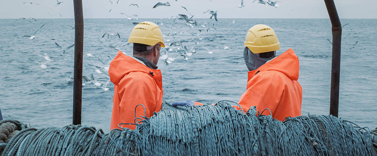 Fischer werfen die Netze aus © gorodenkoff / iStock / Getty Images