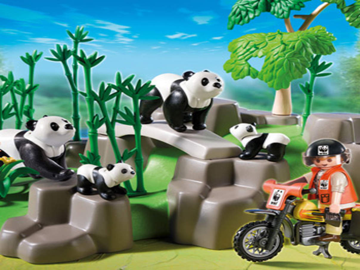 350 5272 Pandaforscher im Bambuswald © Playmobil