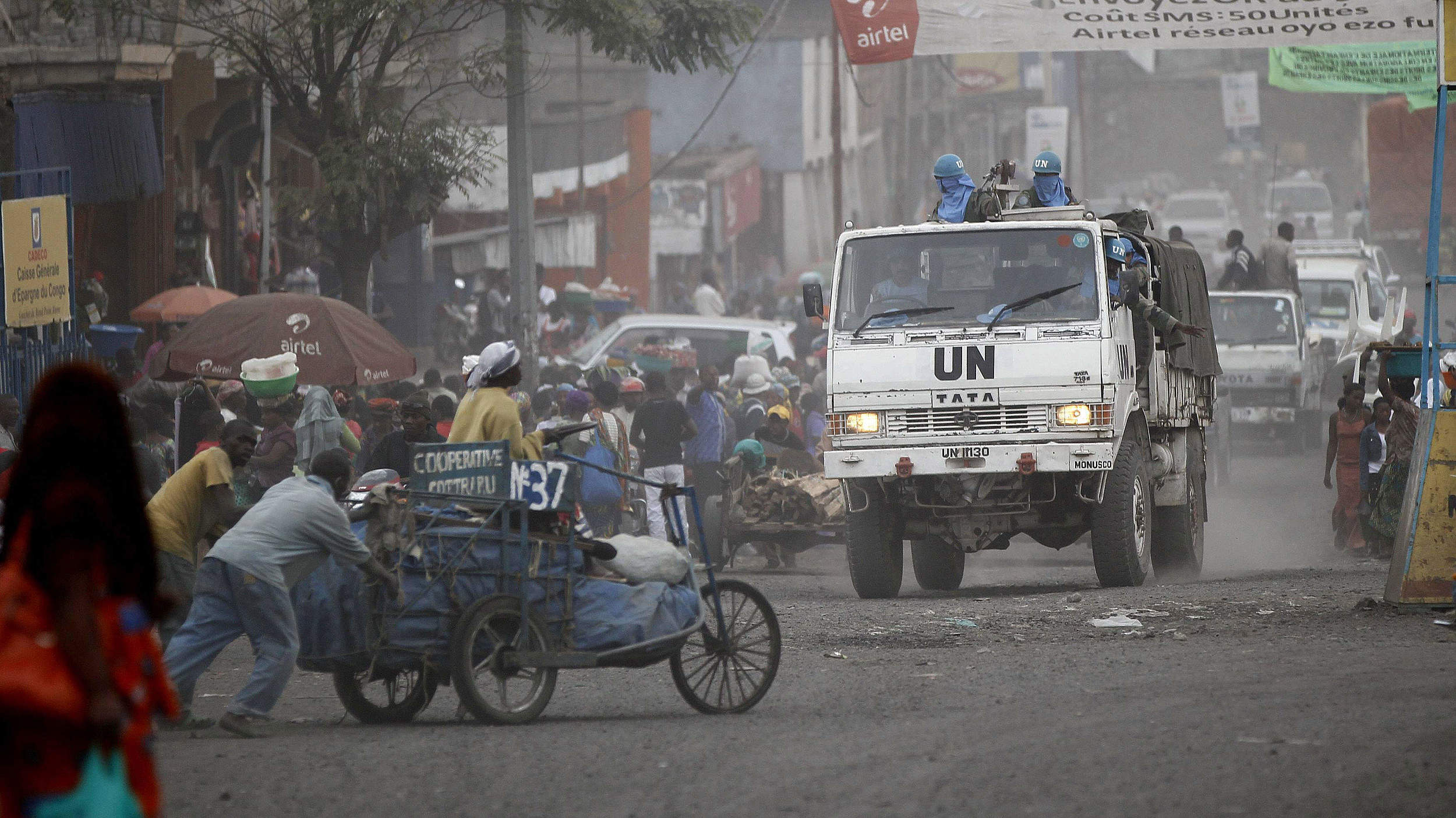 UN Blauhelme © Thomas Mukoya / picture alliance / Reuters