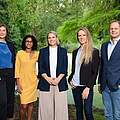 Neuer Vorstand WWF Deutschland: Heike Vesper, Selvi Naidu, Meike Rothschädl, Kathrin Samson und Jan Peter Schemmel © Kathrin Tschirner / WWF