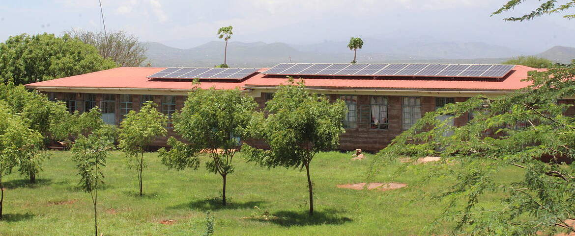 Solarstrom für das Ndilidau-Gesundheitszentrum in Kenia © WWF Kenya