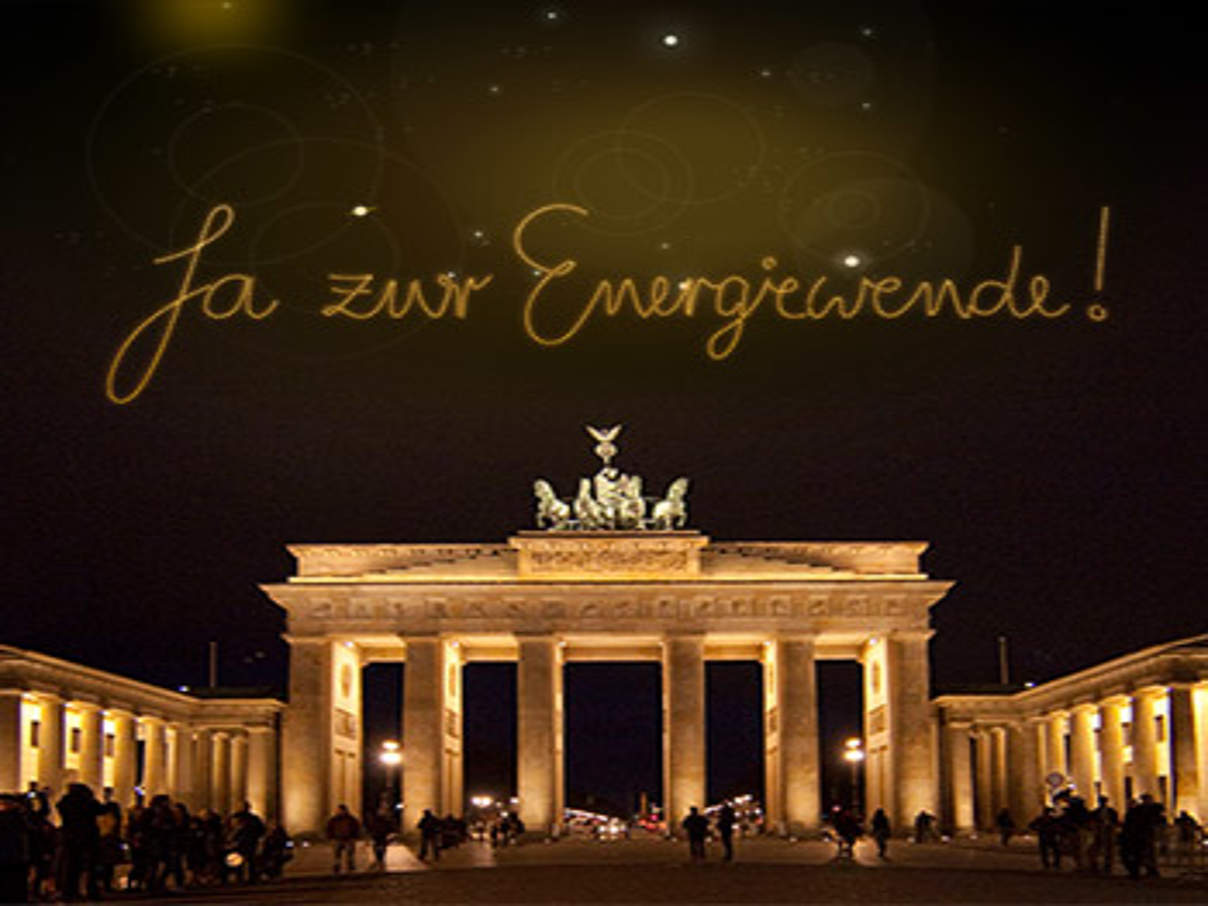 In Deutschland steht die Earth Hour unter dem Motto „Ja zur Energiewende!” © David Biene